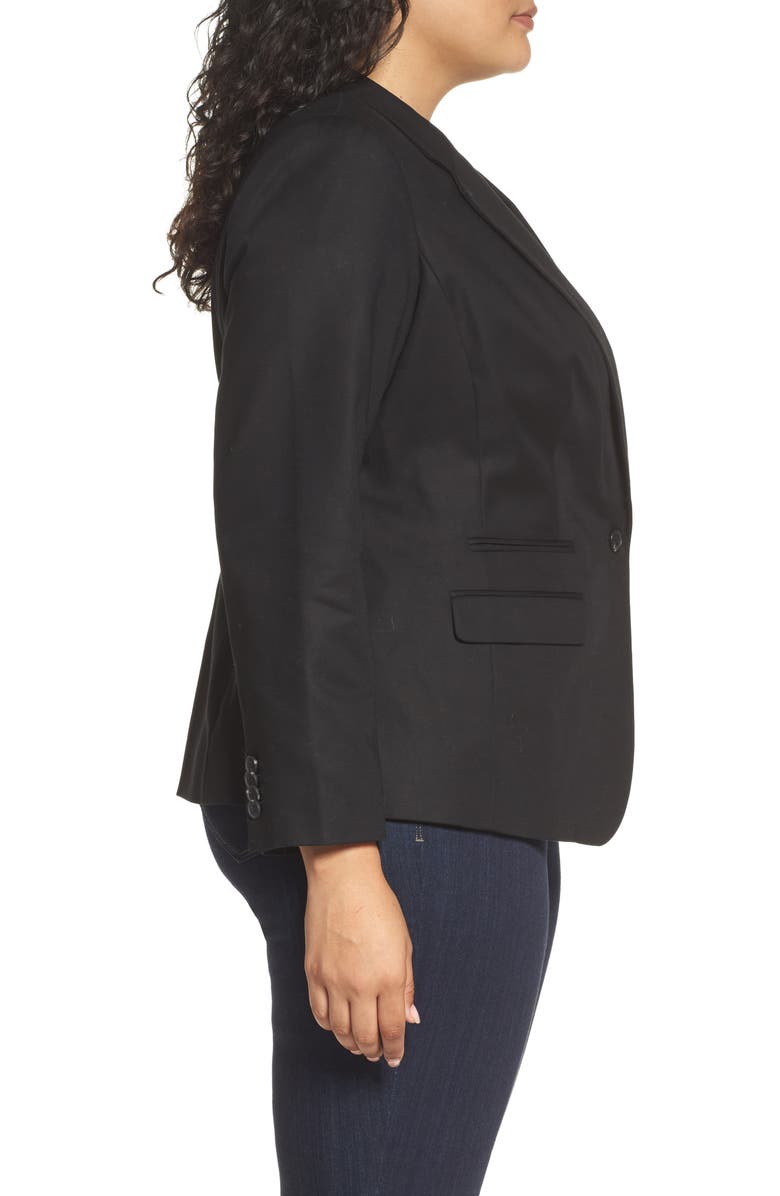 Vince Camuto One-Button Blazer, Alternate, color, 