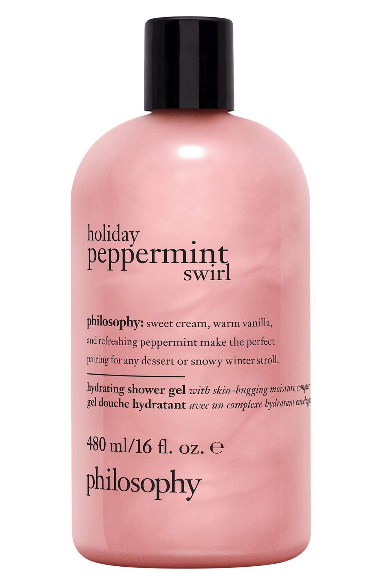 Peppermint Swirl Hydrating Shower Gel, Bubble Bath & Shampoo