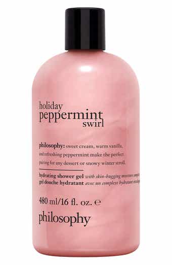 Peppermint Swirl Hydrating Shower Gel, Bubble Bath & Shampoo
