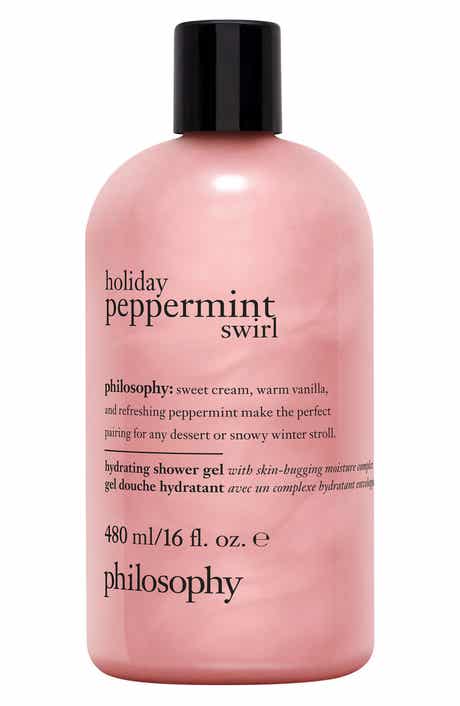 Peppermint Swirl Hydrating Shower Gel, Bubble Bath & Shampoo