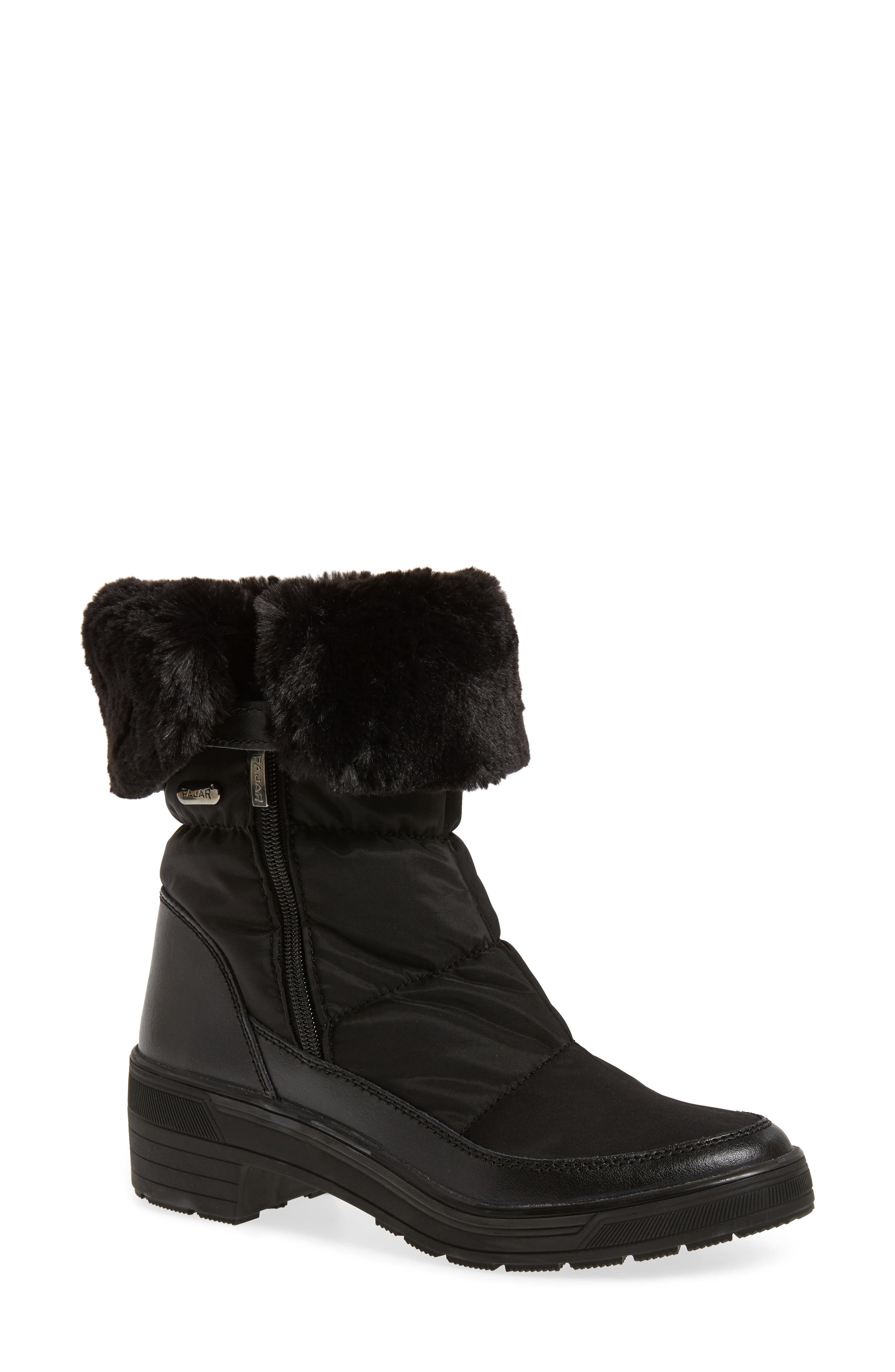Pajar Ventura Weatherproof Faux Fur Lined Boot, Main, color, 