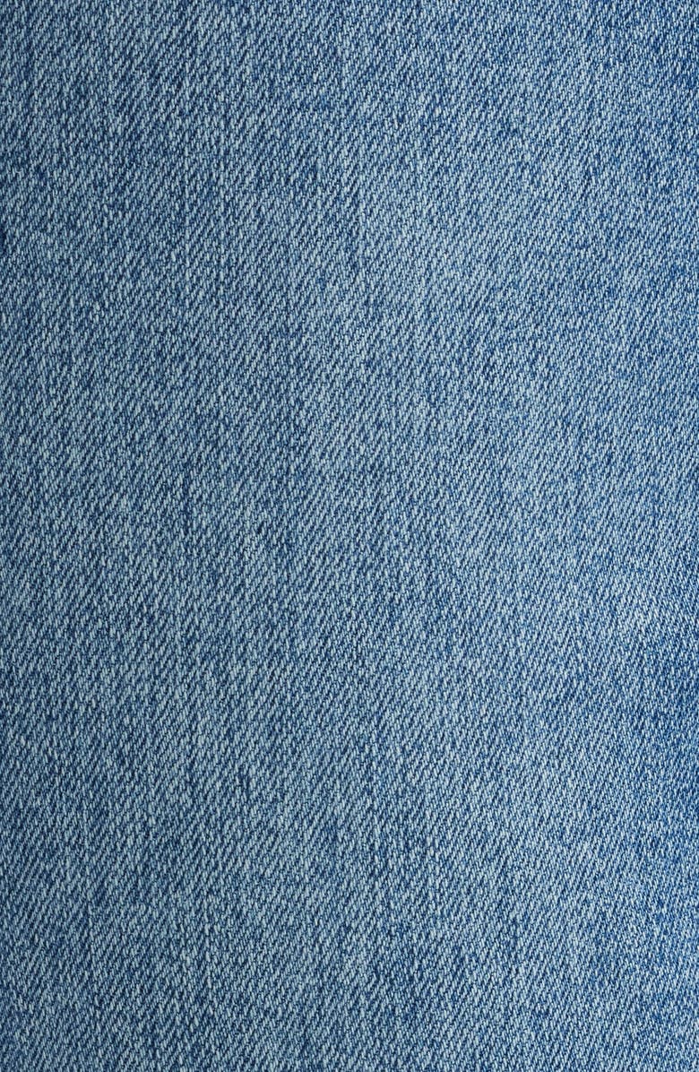 1822 Denim High Waist Cuff Straight Leg Jeans, Alternate, color, Paola