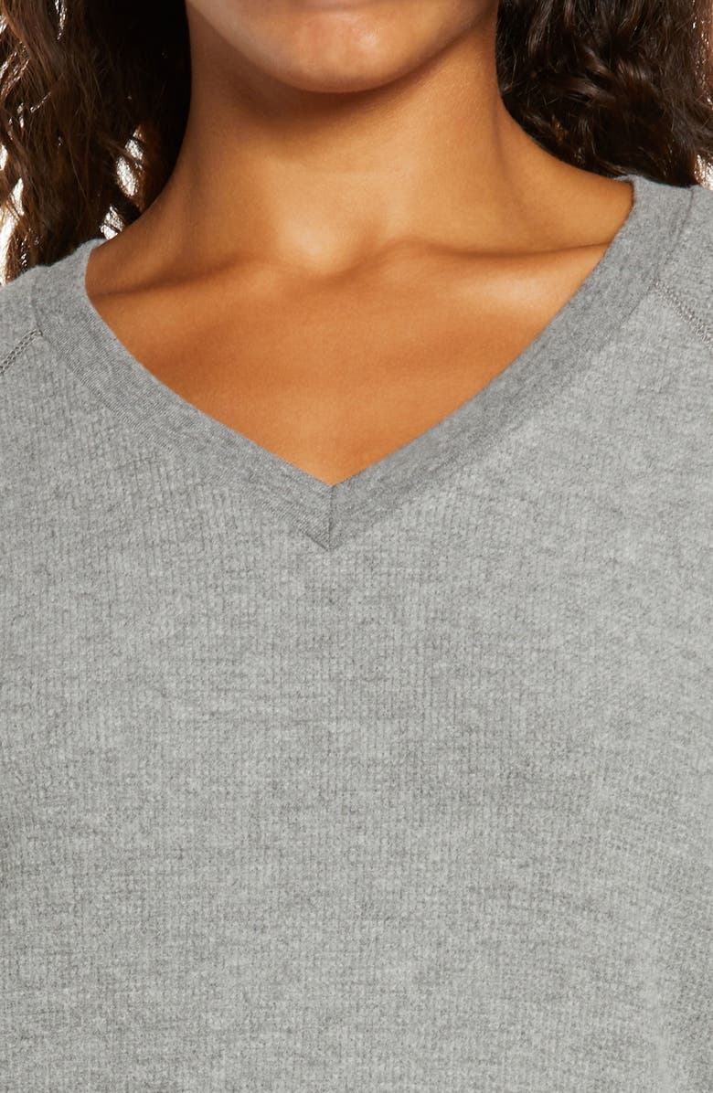 PJ Salvage Thermal V-Neck Pullover, Alternate, color,