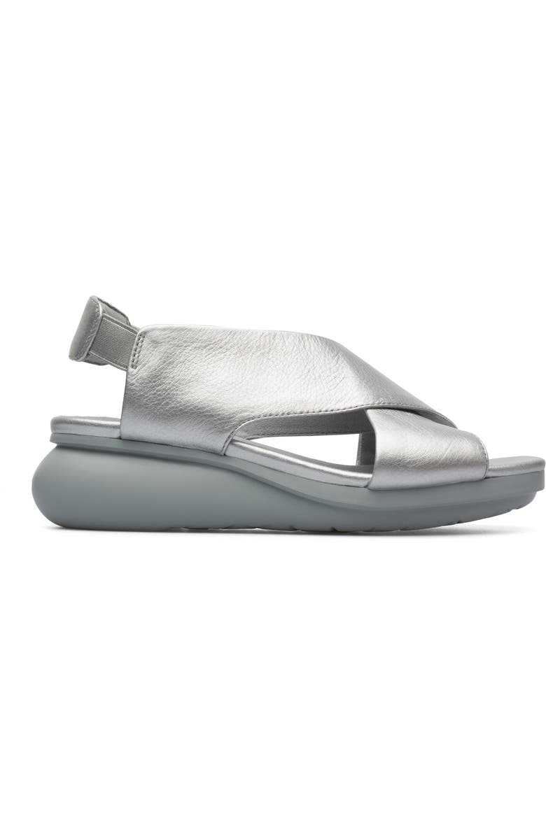 Camper Balloon Slingback Wedge Sandal, Alternate, color,