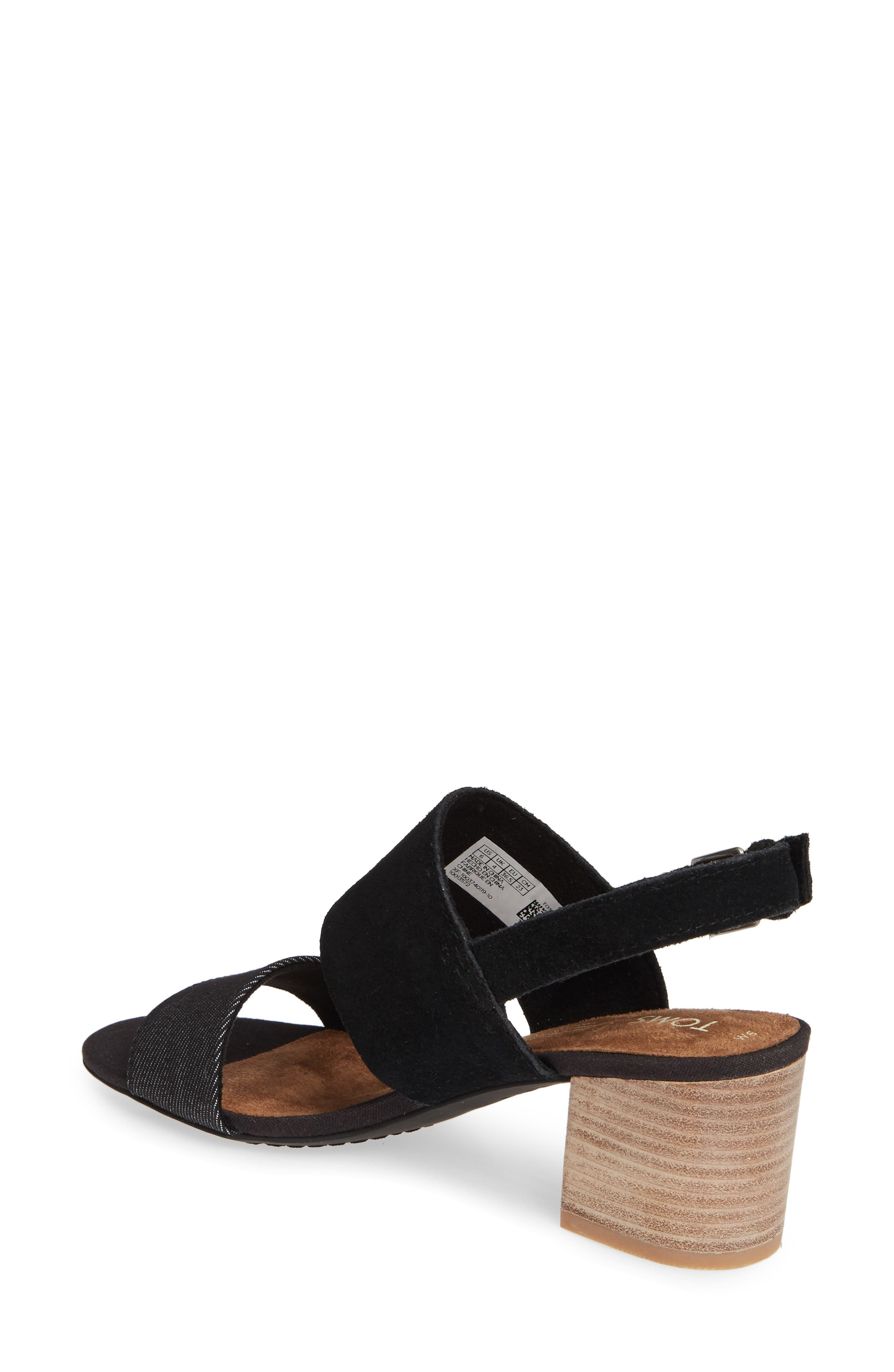 TOMS Poppy Sandal, Alternate, color, 