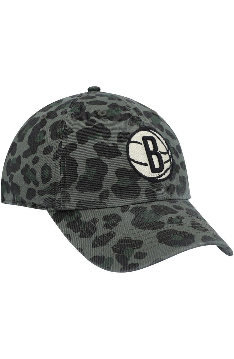 '47 Women's '47 Green Brooklyn Nets Bagheera Clean Up Adjustable Hat, Alternate, color, 
