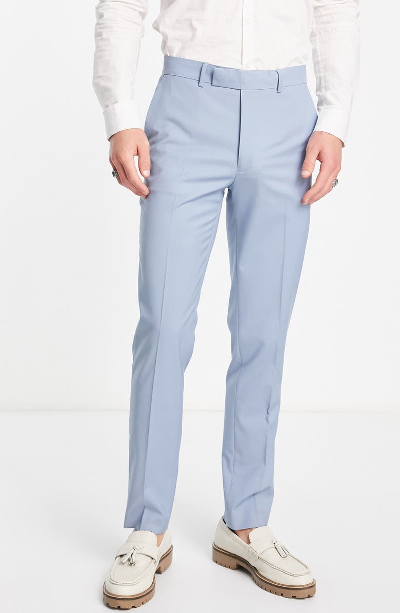 ASOS DESIGN Slim Fit Suit Trousers, Main, color,