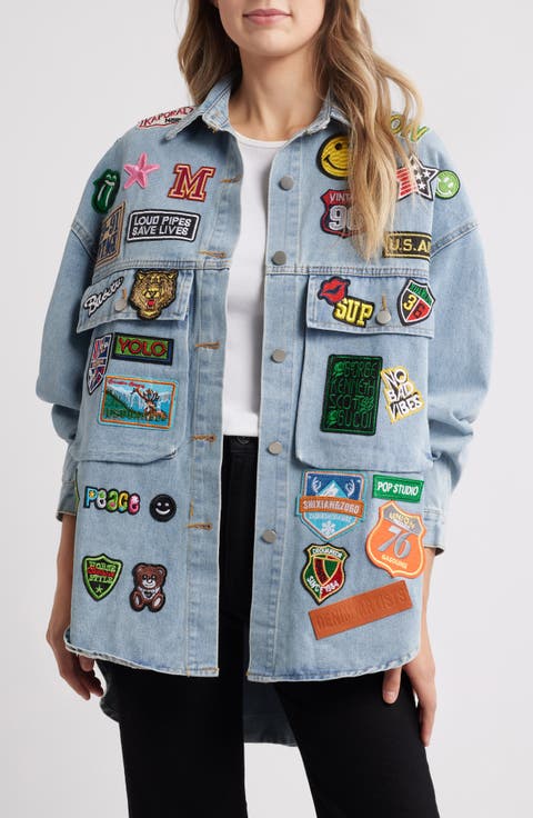 Thora Patch Denim Jacket