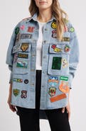 NIKKI LUND Thora Patch Denim Jacket