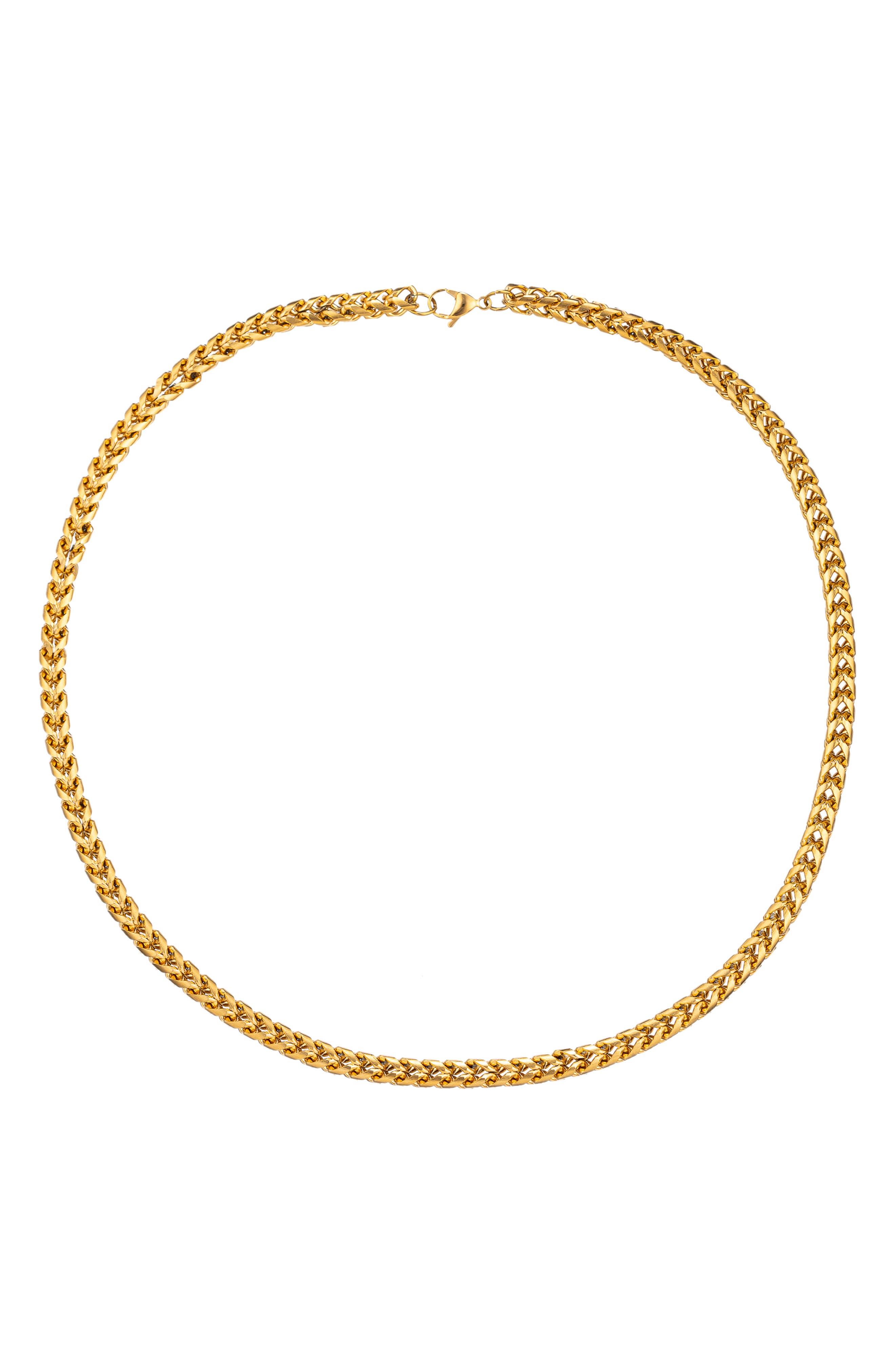 EYE CANDY LOS ANGELES Men's Leo Chain Link Necklace