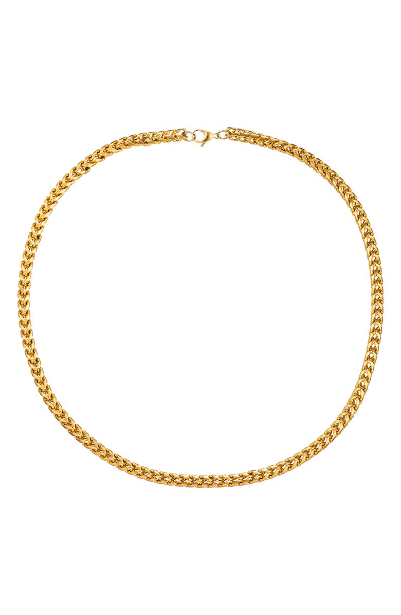 EYE CANDY LOS ANGELES Men's Leo Chain Link Necklace, Main, color, Gold