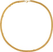 EYE CANDY LOS ANGELES Men's Leo Chain Link Necklace