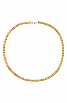 EYE CANDY LOS ANGELES Men's Leo Chain Link Necklace