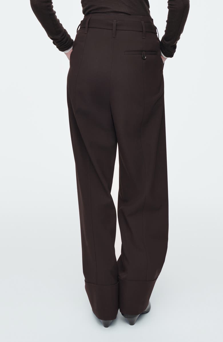 COS Turn-Up Wide Leg Pants, Alternate, color, 