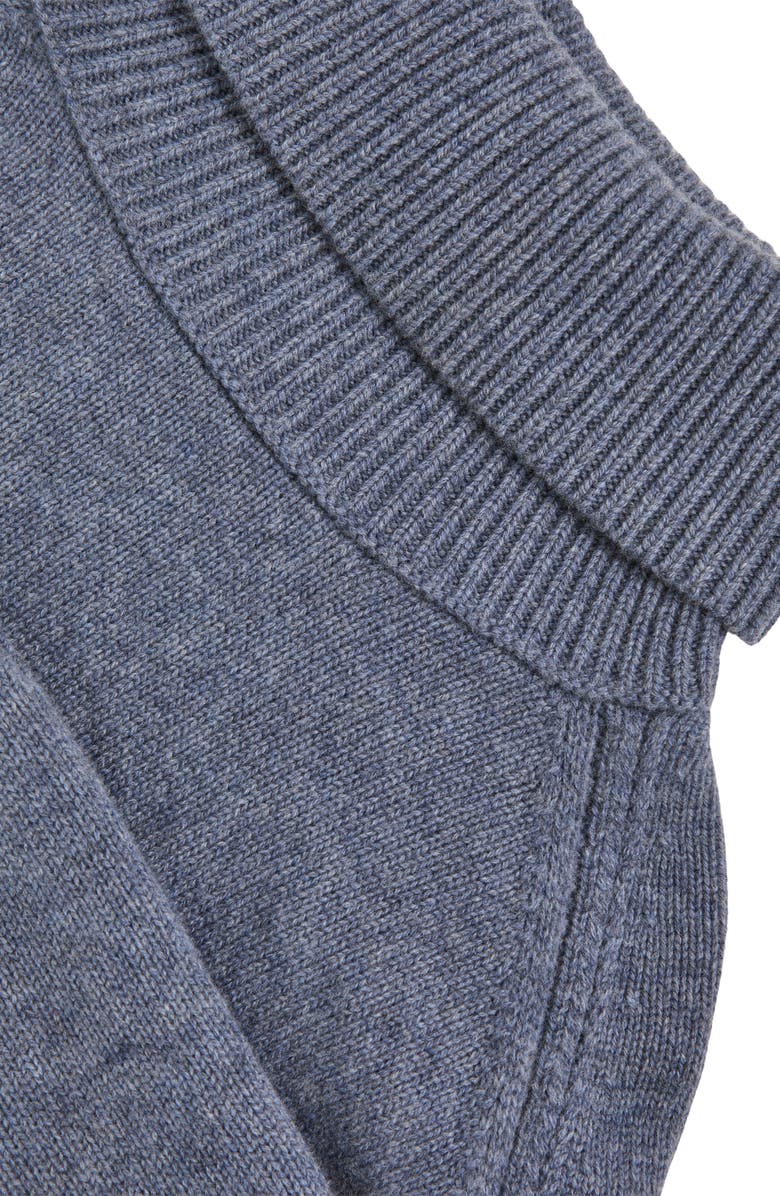 Reiss Brooklyn Wool & Cashmere Turtleneck Sweater, Alternate, color, Blue Marl