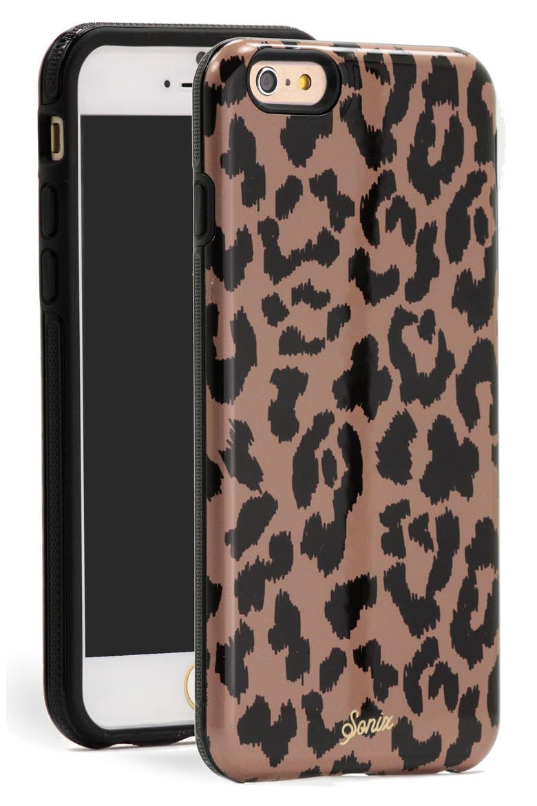 'Calico' iPhone 6 Plus Case, Alternate, color, BLACK MULTI