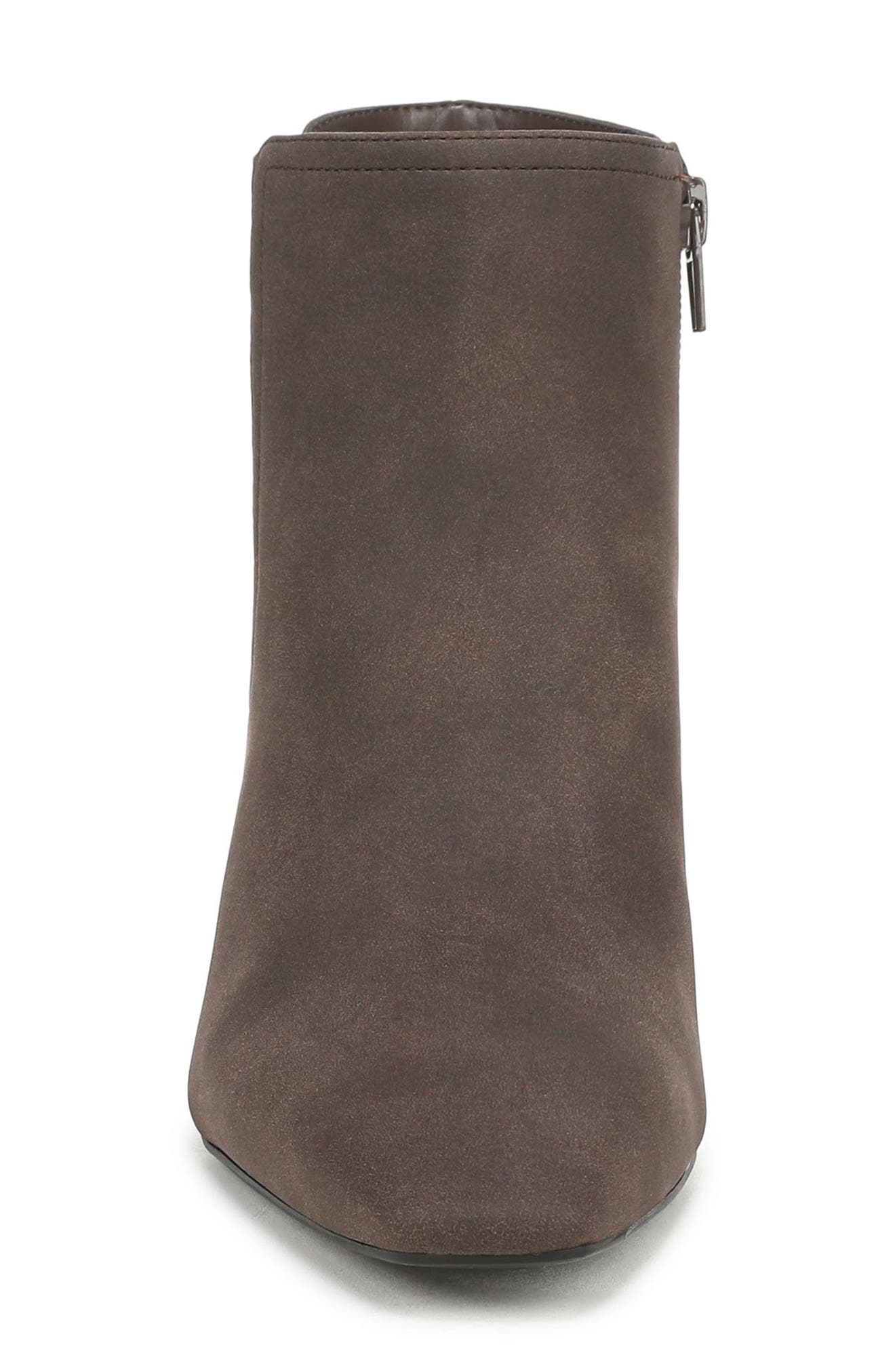 Sloan Faux Leather Bootie, Alternate, color, CHOCOLATE