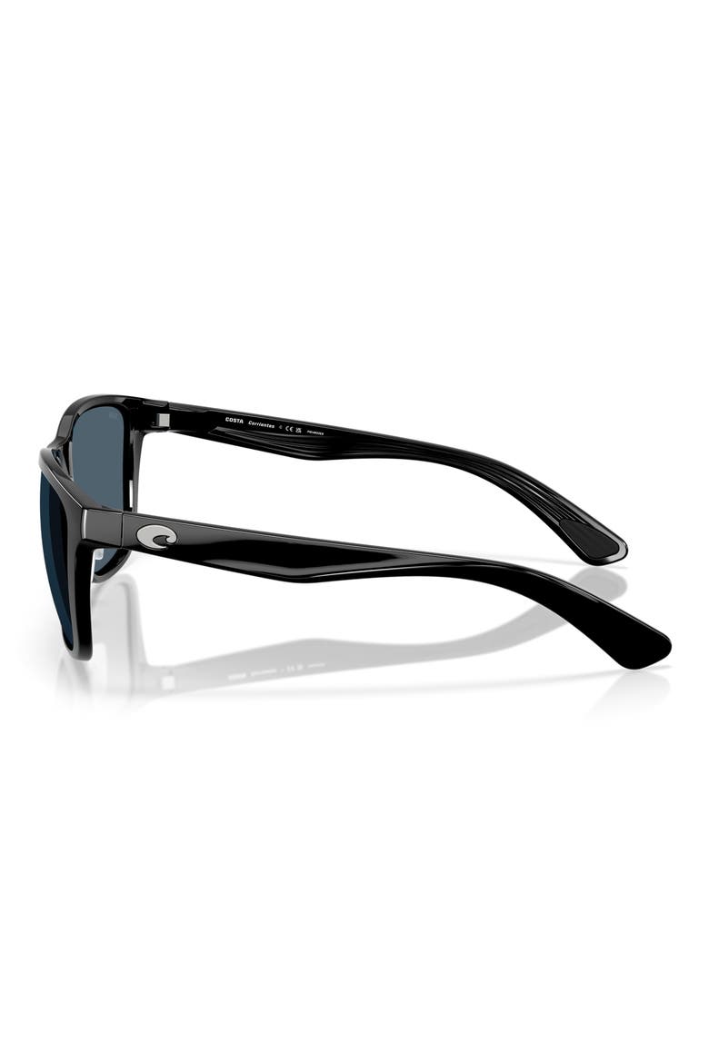 Corrientes 57mm Sunglasses, Alternate, color, BLACK / GRAY