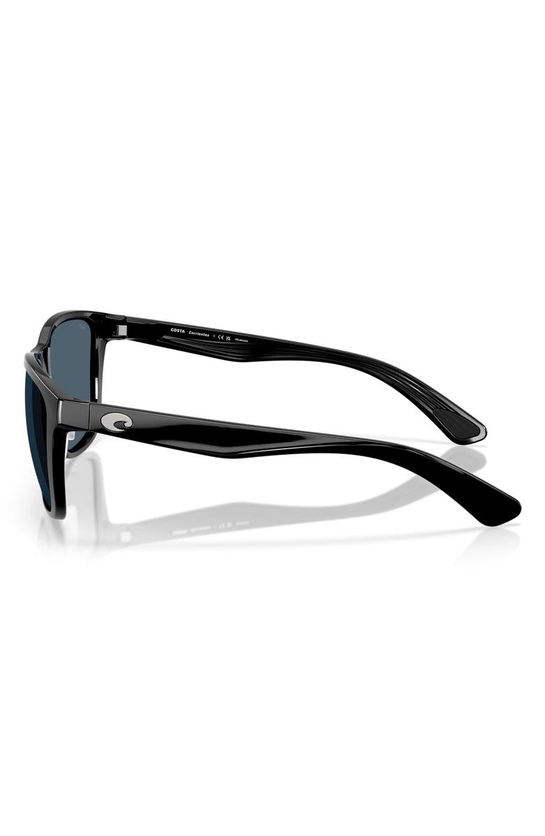 Costa Del Mar Corrientes 57mm Sunglasses, Alternate, color, Black / Gray