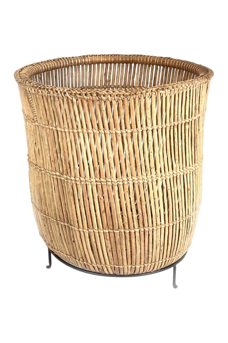 Lozi Fishtrap Basket, Main, color, Natural