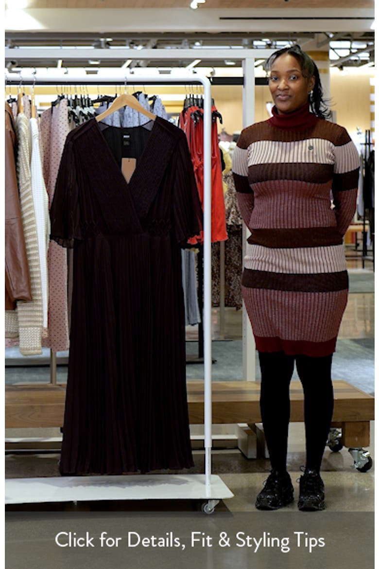 Dailey Pleated Midi Dress video