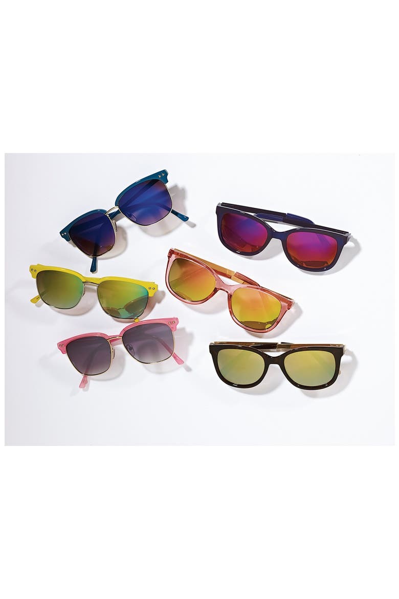 52mm Sunglasses, Alternate, color, TORTOISE