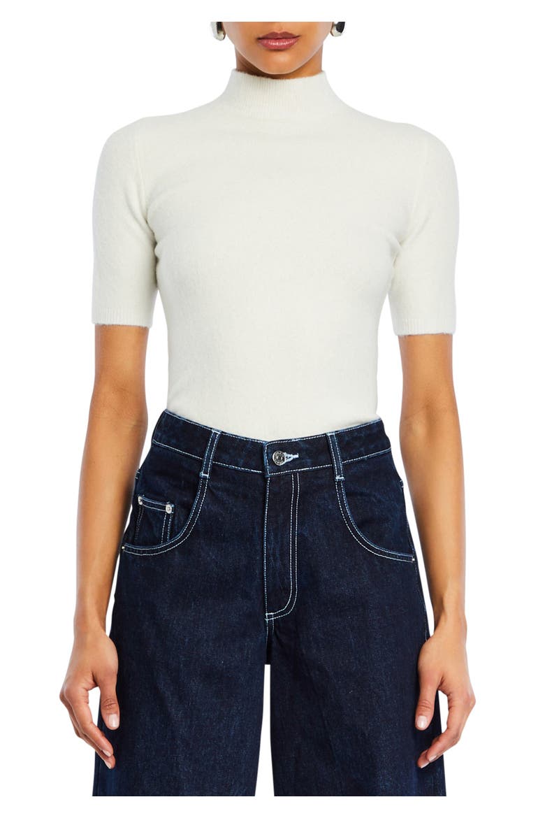Yael Knit Top, Main, color, Eggshell