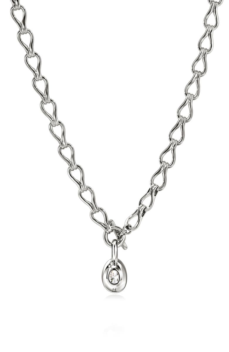 John Hardy Lovestruck<sup>™</sup> Lab Grown Diamond Toggle Necklace, Alternate, color, 