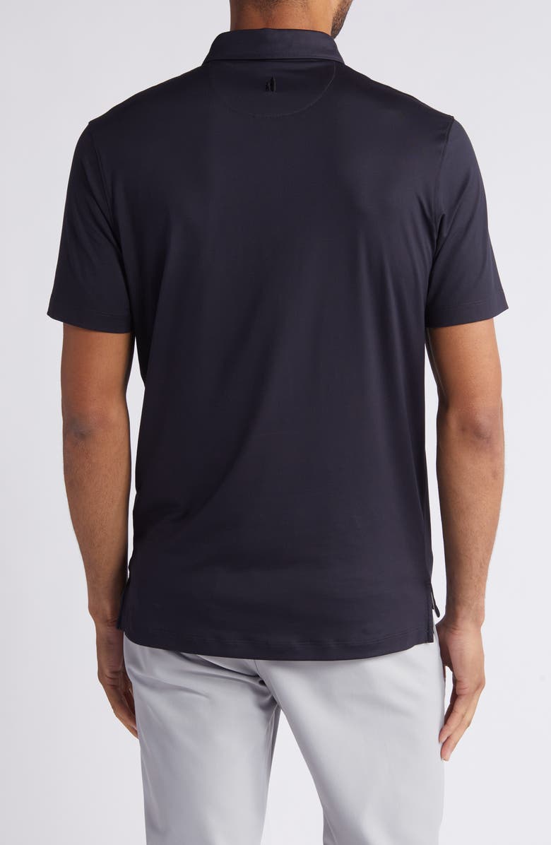 johnnie-O Huron PREP-FORMANCE Polo, Alternate, color, Black