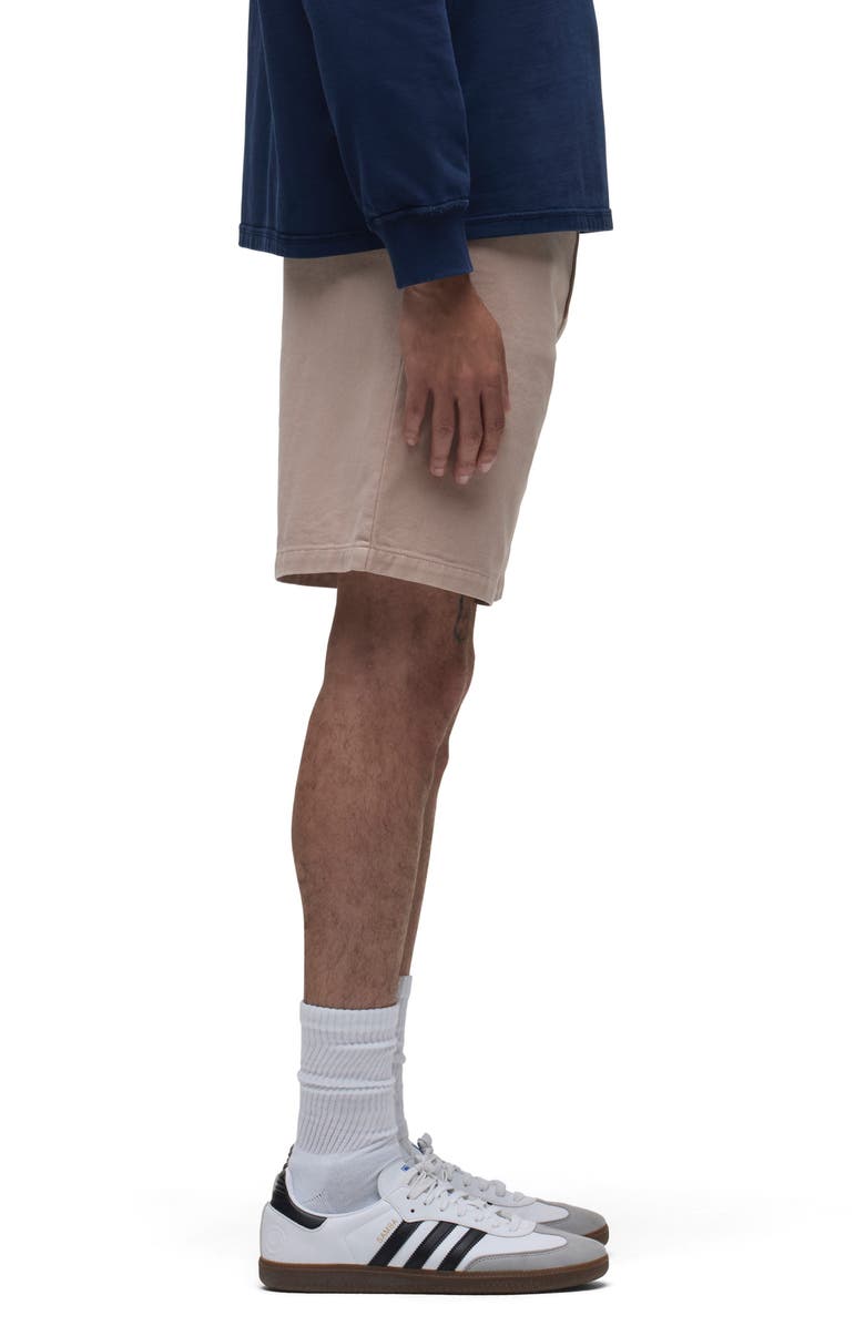 Hudson Jeans Venice Denim Chino Shorts, Alternate, color, Rose Dust