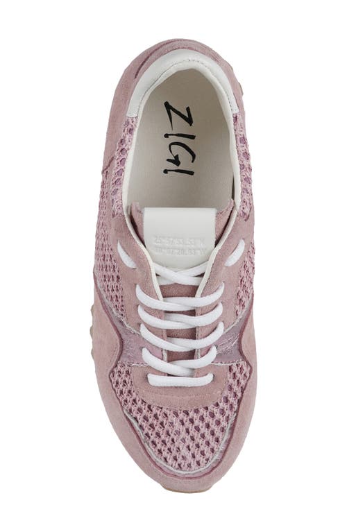 Zigi Porsh Sneaker In Pink