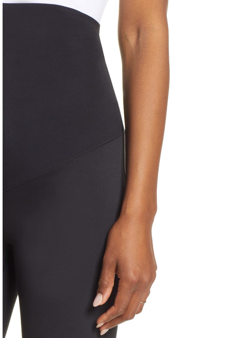 Live In Crop Maternity Leggings, Alternate, color, BLACK