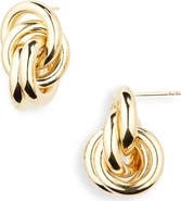 Lié Studio Vera Knot Tie Sterling Silver Earrings