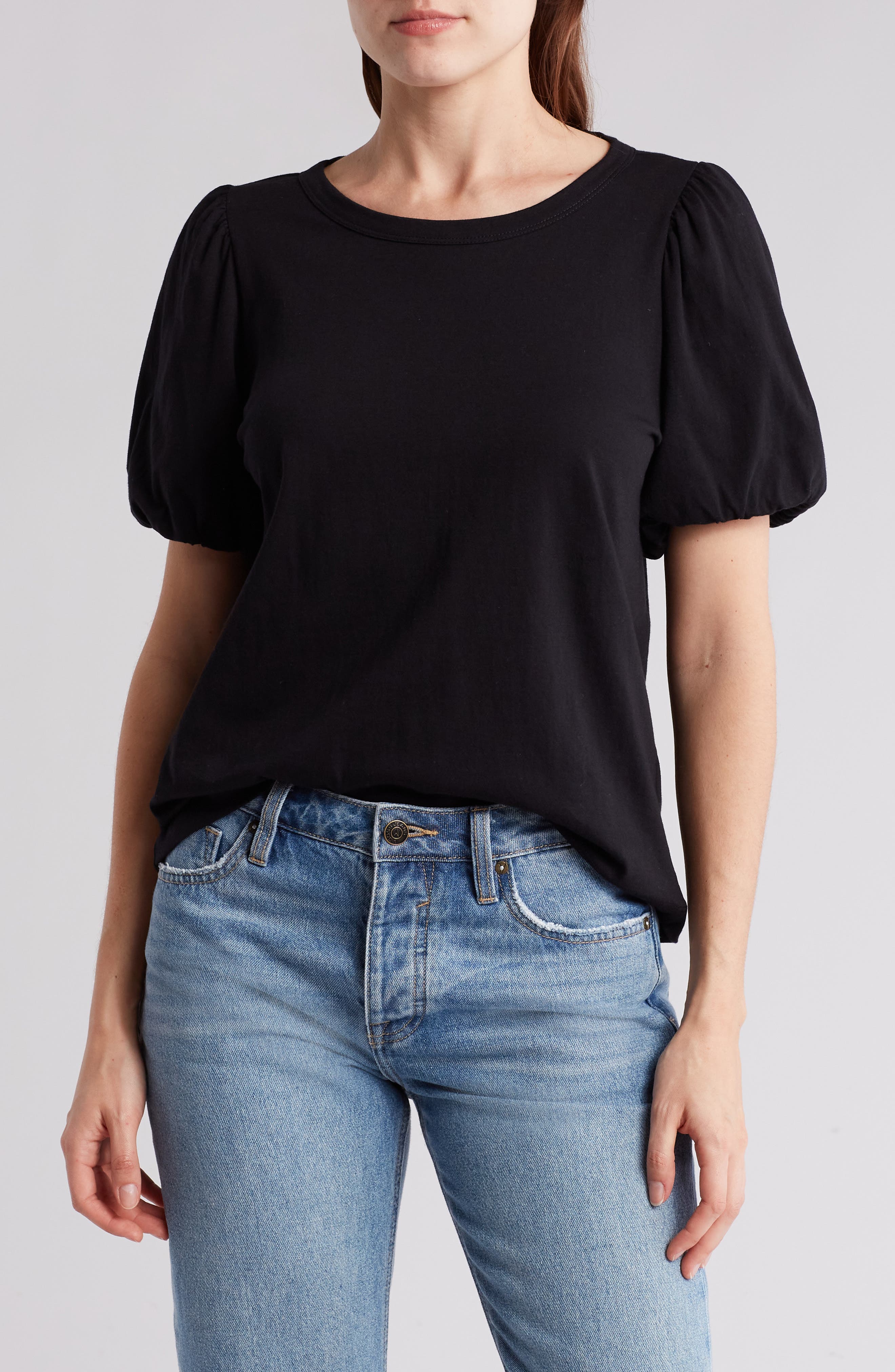 T Tahari Bubble Sleeve T-Shirt