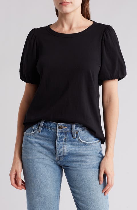 Bubble Sleeve T-Shirt