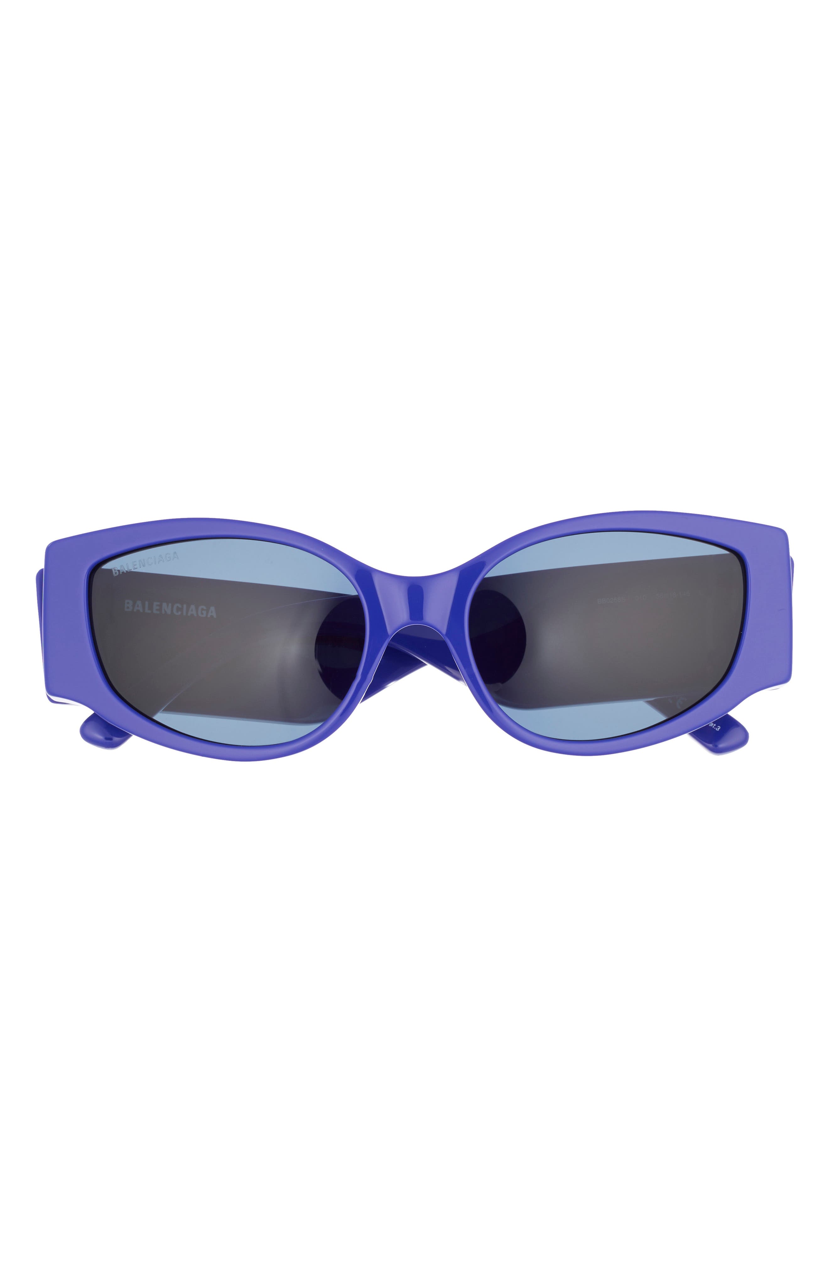 56mm Oval Sunglasses