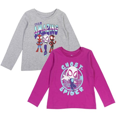 Spidey and His Amazing Friends 2-Piece Long Sleeve T-Shirts