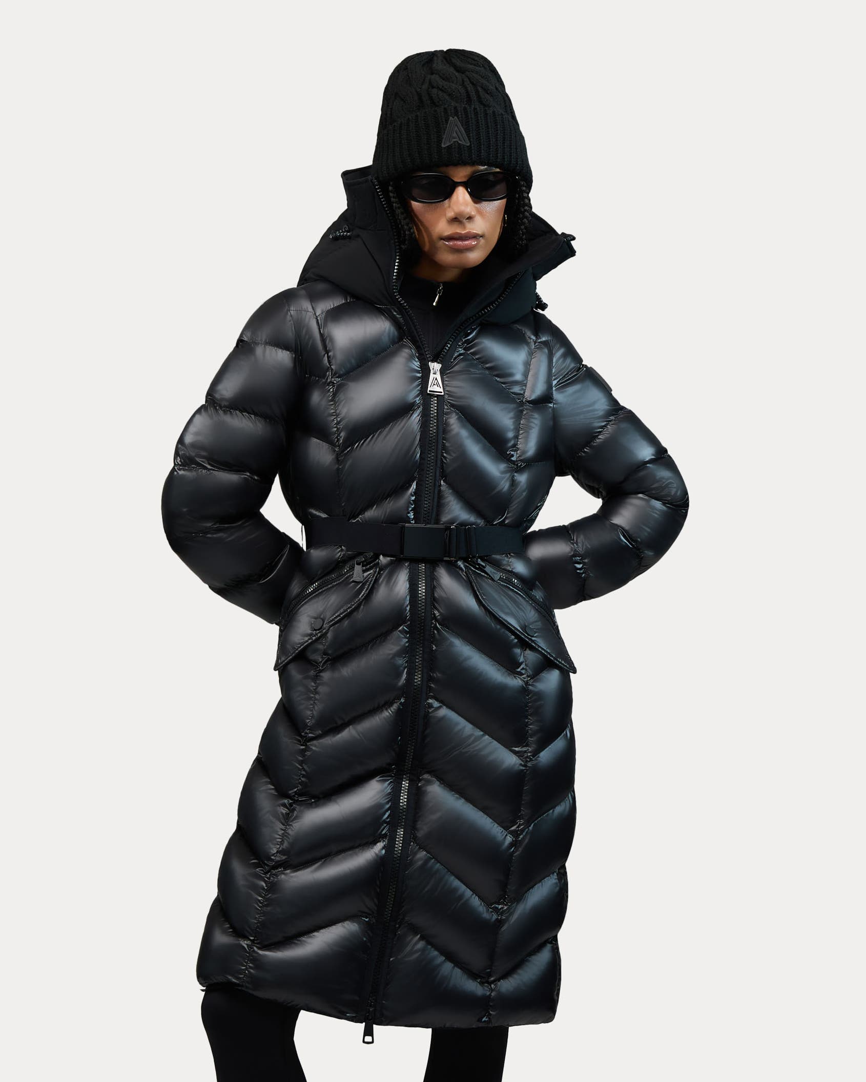 Hooded Plain Padded For Women Fall Winter Long Sleeve Puffer Jackets Hood Outerwear Women 2025 Trendy Regular Fit - Product Details