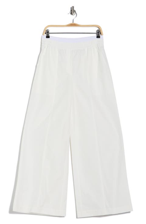 Olly Double Waistband Wide Leg Pants