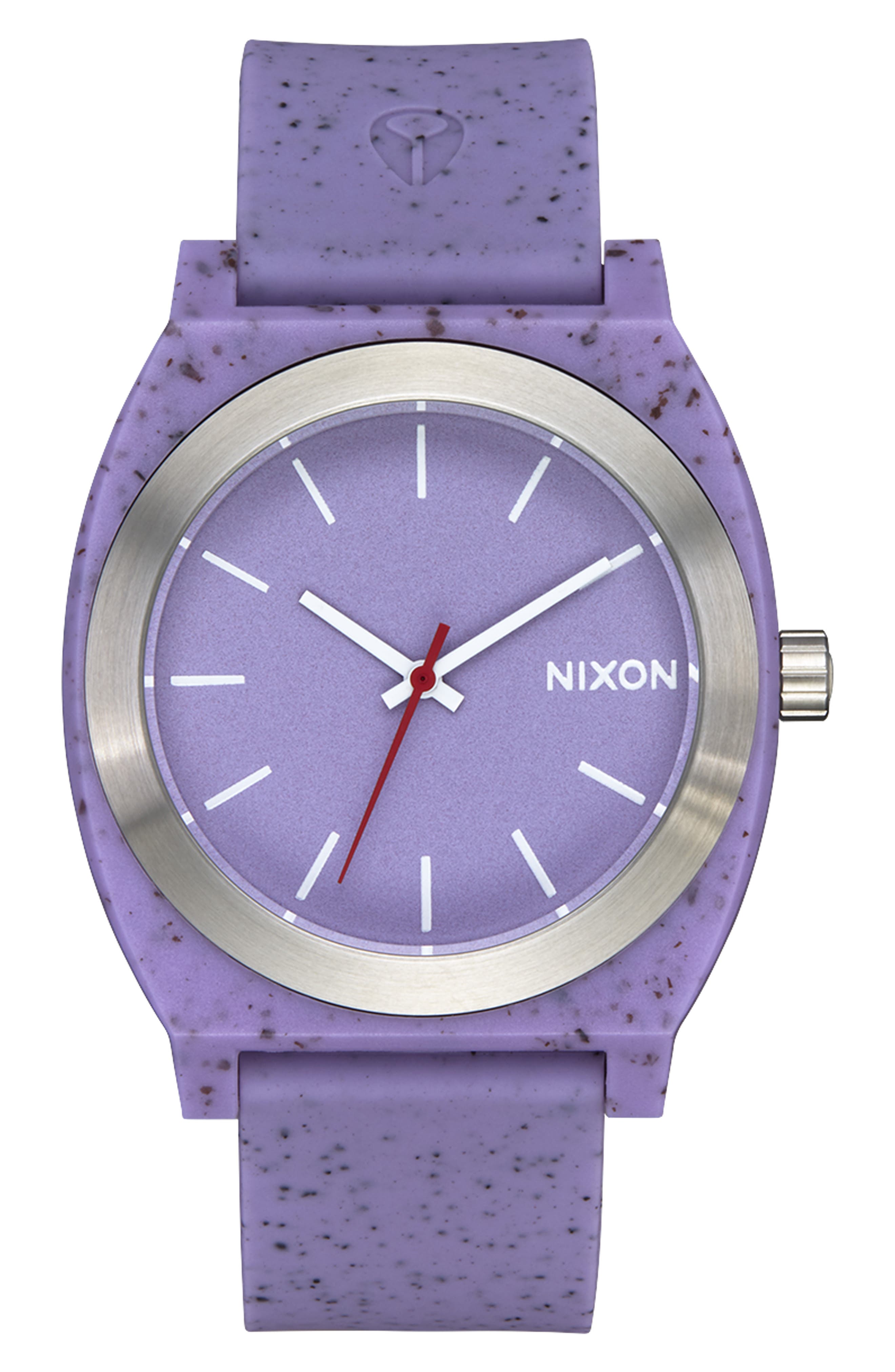 Nixon Time Teller OPP Silicone Strap Watch, 39.5mm