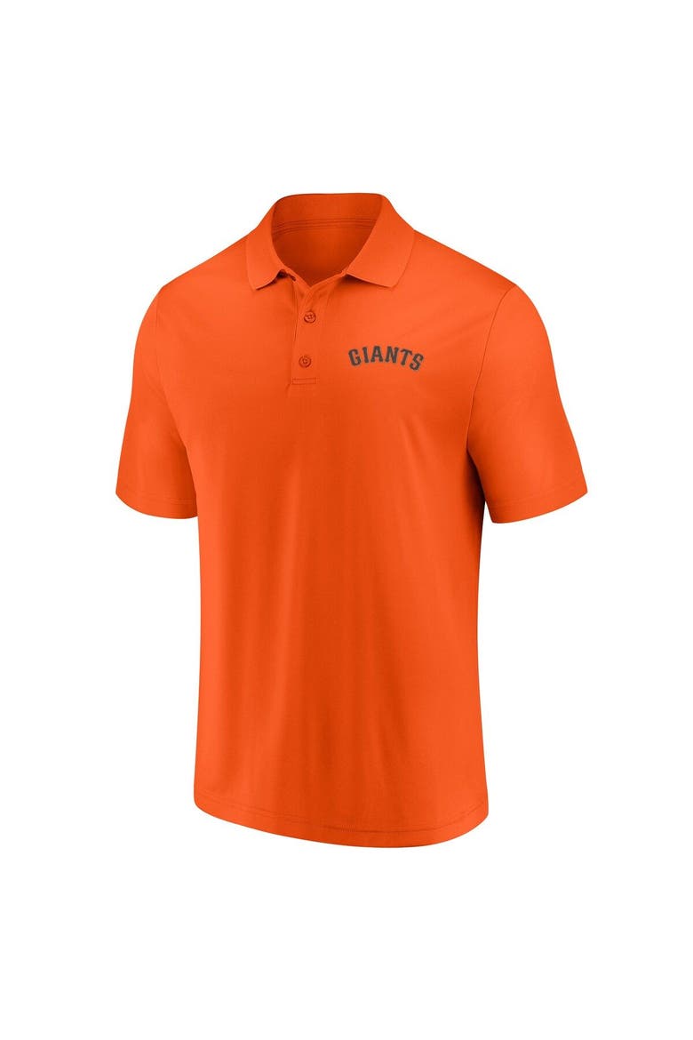 Men's Fanatics Branded Black/Orange San Francisco Giants Dueling Logos Polo Combo Set, Alternate, color, Black