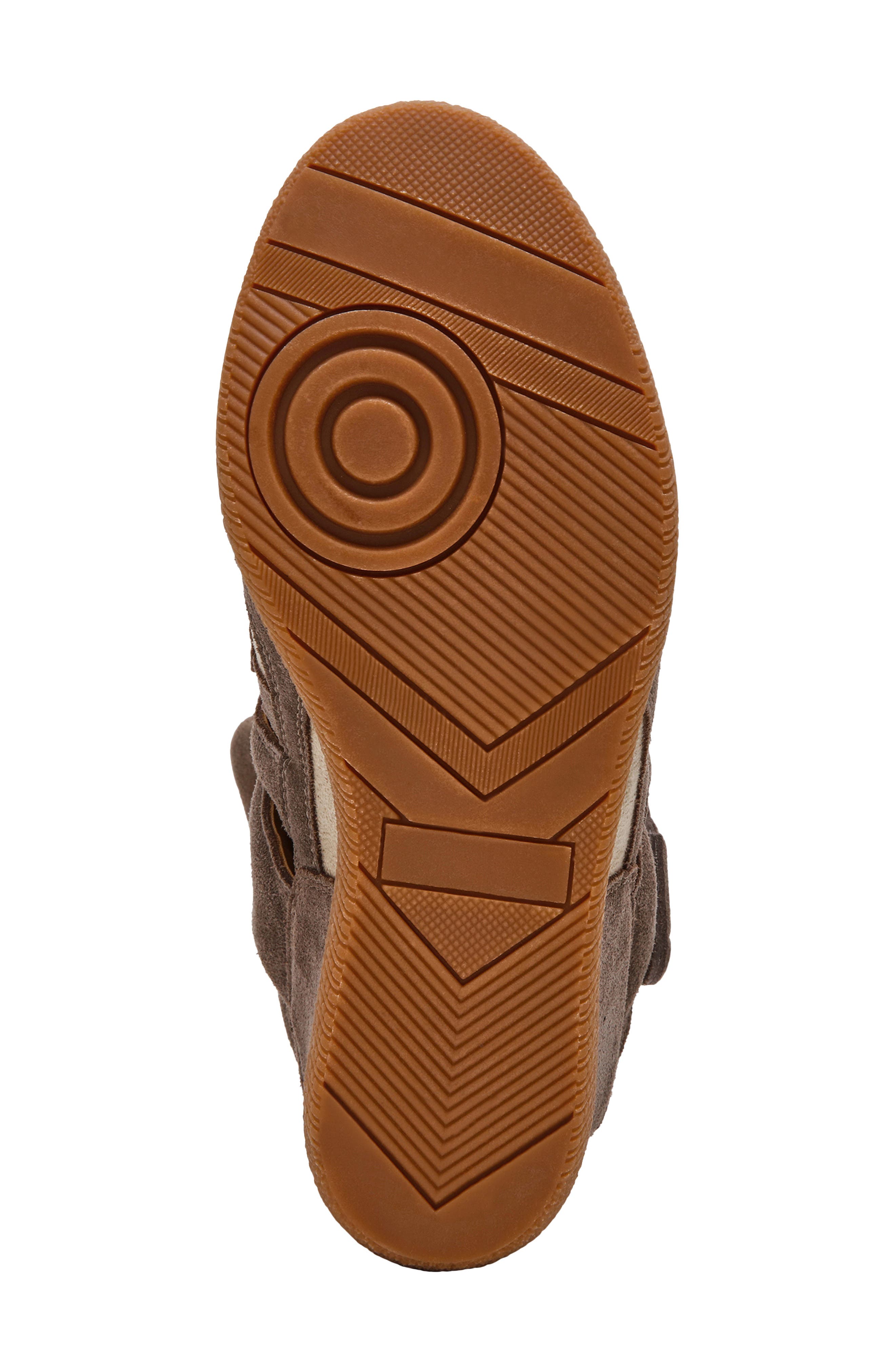 Steve Madden Mavis Wedge High Top Sneaker, Alternate, color, 