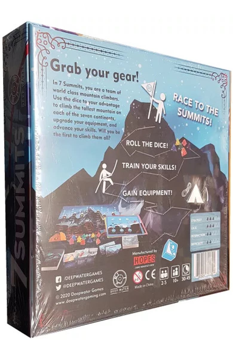 Deep Water Games Seven Summits Claim 2, Alternate, color, Multicolored