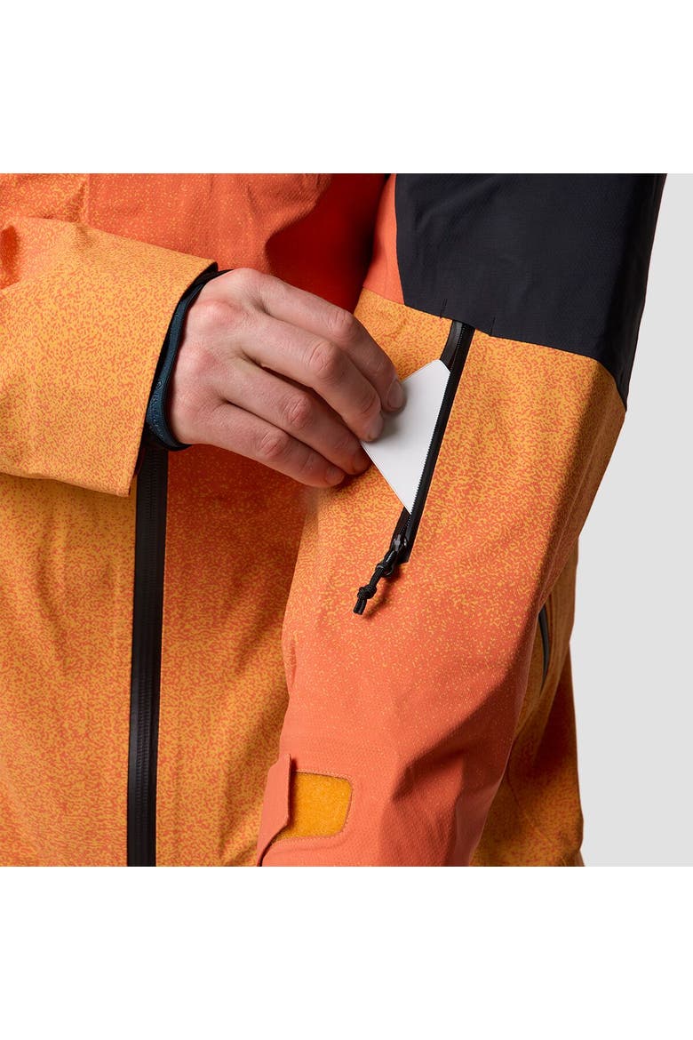 Cottonwoods Lt Xpore 3L Jacket - Men's, Alternate, color, Boundary Orange Ombre/Black