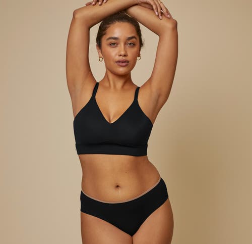 Harper Wilde Bliss Triangle Bralette In Black