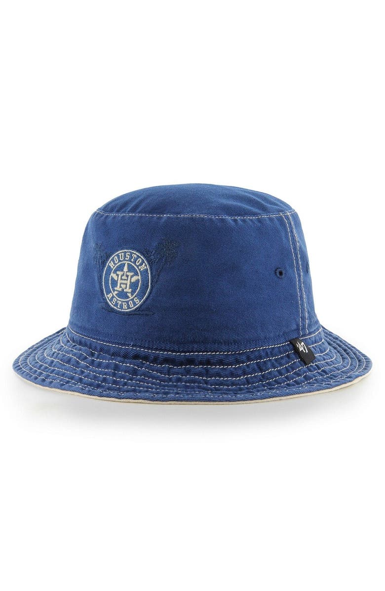 '47 Men's '47 Navy Houston Astros Trailhead Bucket Hat, Main, color, 