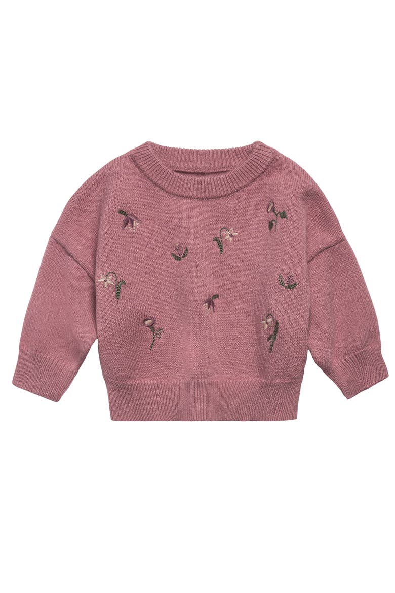 Embroidered Sweater, Main, color, Floral