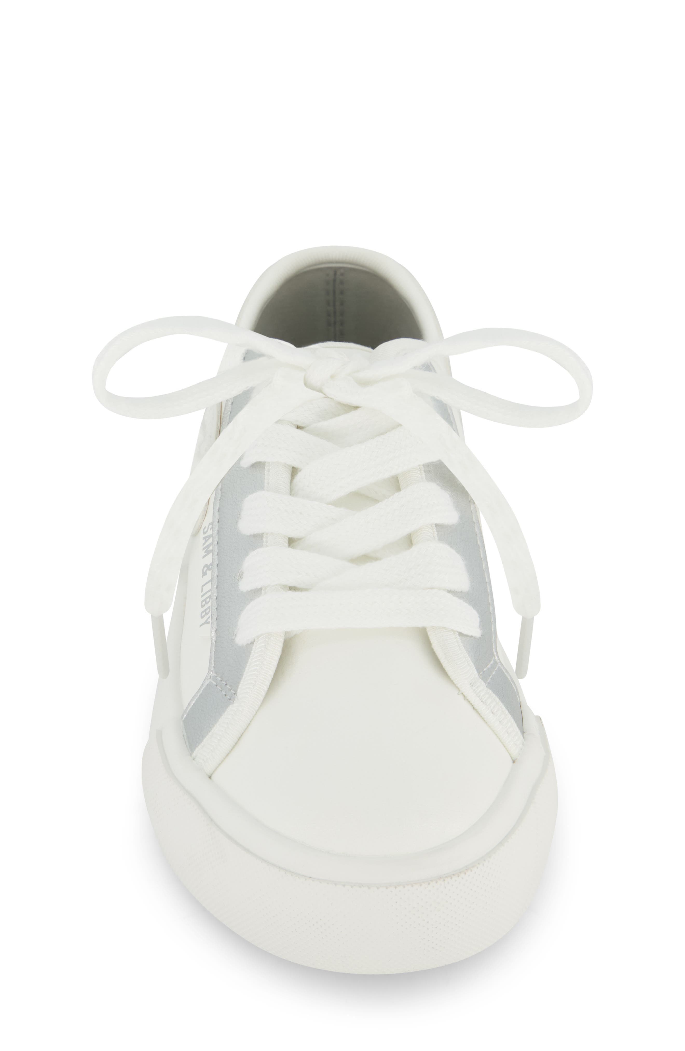 SAM & LIBBY Kids' Davie Dina Sneaker, Alternate, color, Silver