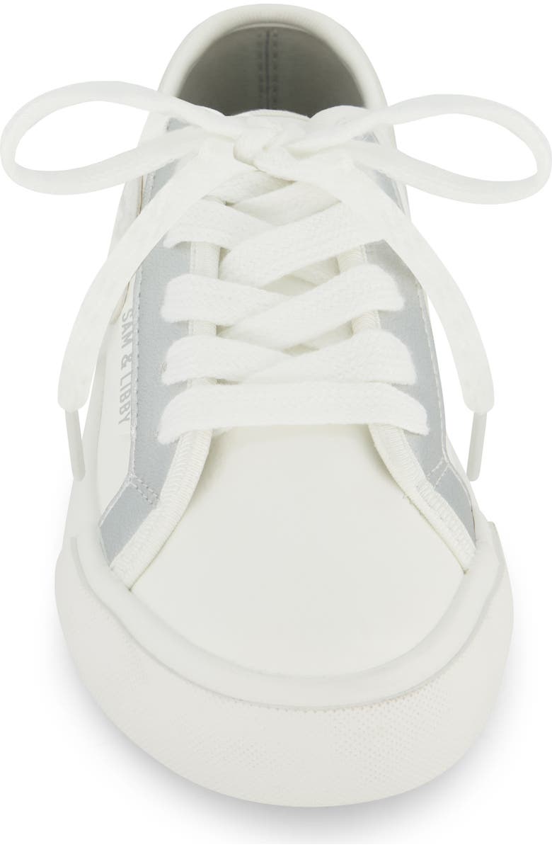 SAM & LIBBY Kids' Davie Dina Sneaker, Alternate, color, Silver