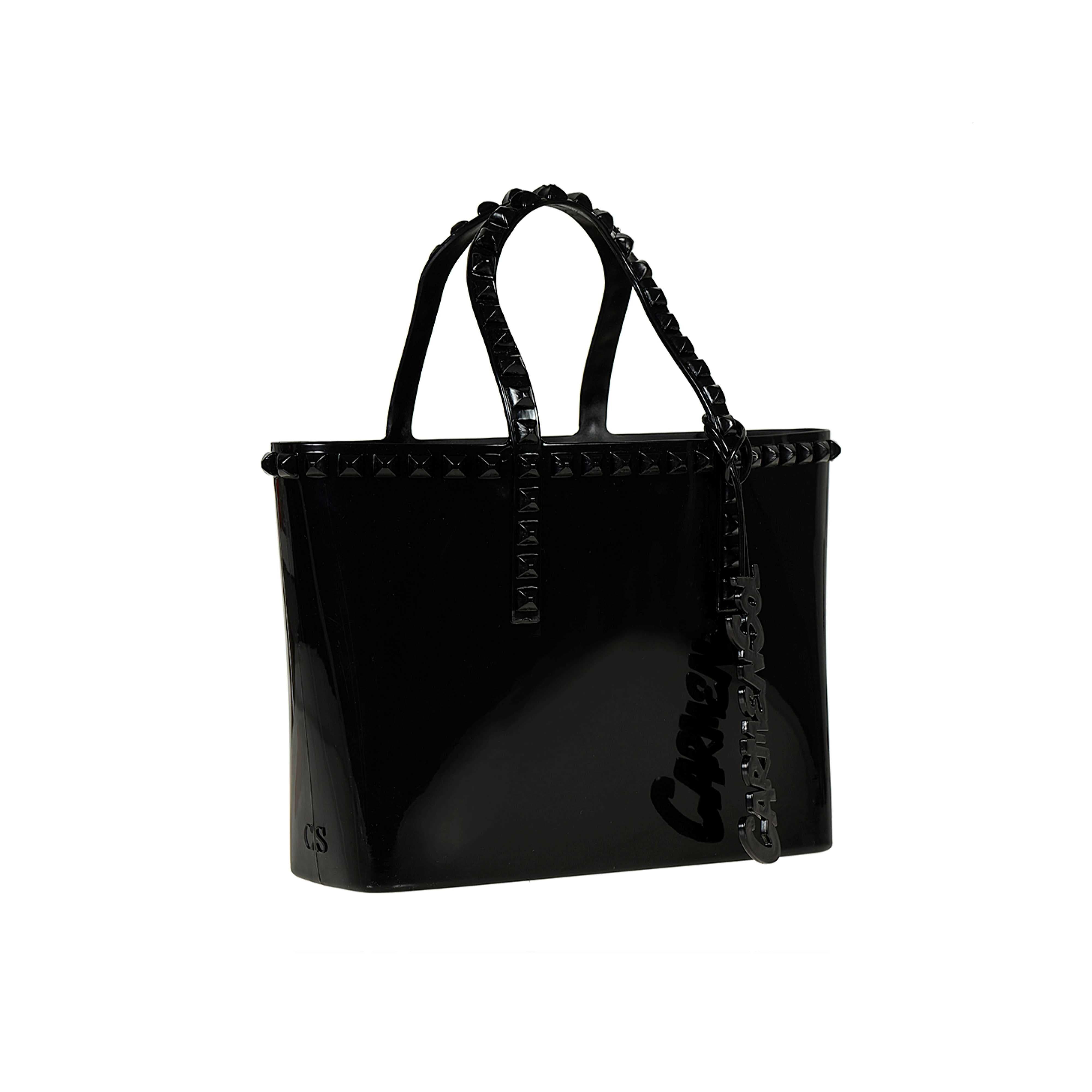 CARMEN SOL Grazia Tote Bag, Main, color, Black